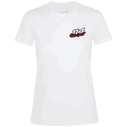 T-shirt femme 114 Motorsports blanc