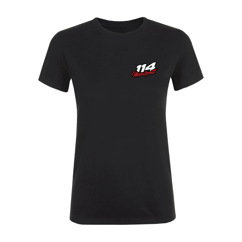 T-shirt femme 114 Motorsports noir